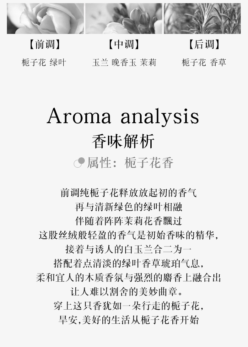 Xiaocheng Yixiang's new women's perfume, featuring gardenia, osmanthus and Yulong tea, has a long-lasting fragrance and is a bestseller on Douyin. Wholesale undefined