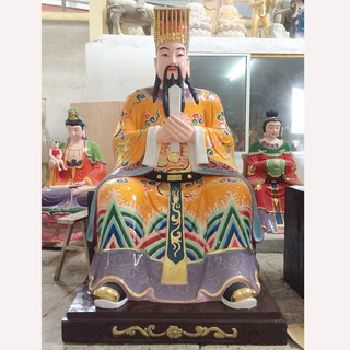 树脂玻璃钢雕塑三清四御真武大帝神像 木雕玉皇大帝王母娘娘佛像
