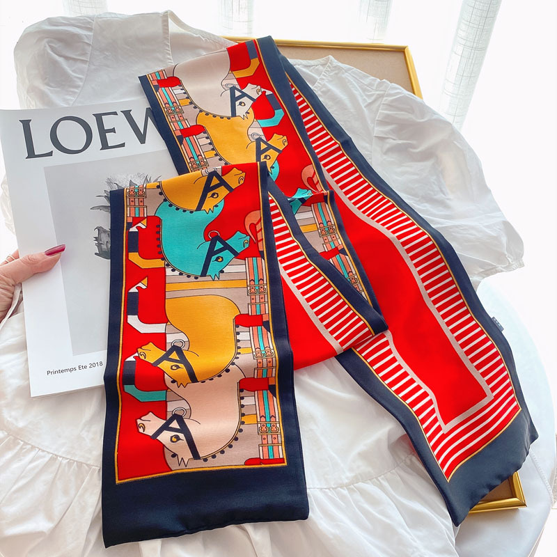 Silk Scarf Color AA-110