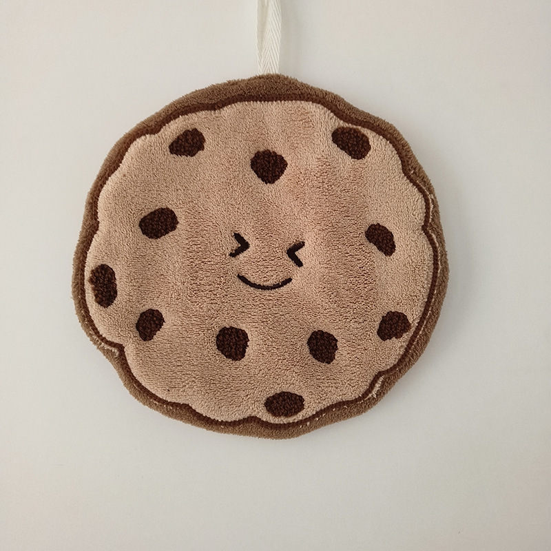 Coreano lindo dibujos animados toallas creativas nuevo vello de coral colgable toallas gruesas pequeñas toallas cuadradas durables al por mayor image 7