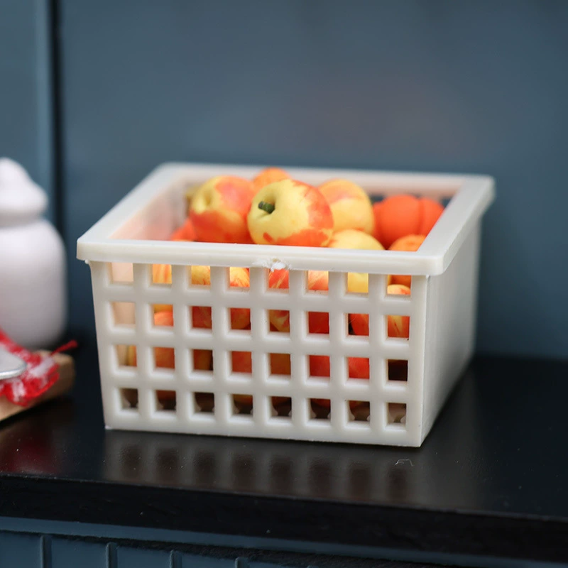 1:12 Кукольный домик кукольный домик мини-мебель микро сцена кухня декоративная Корзина Аксессуары для раковины пластиковая корзина