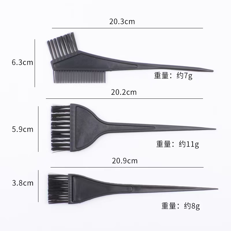 Herramientas de teñido de cabello transfronterizo pincel de teñido de cabello conjunto de cepillo de aceite pincel de teñido de cabello conjunto de cepillo de cabello suave tazón de teñido de cabello al por mayor