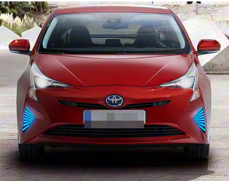 Suitable for 16-18 Toyota Prius Led Daytime Running Lights, Turn Signals, Front Fog Lights Modification Prius Drl