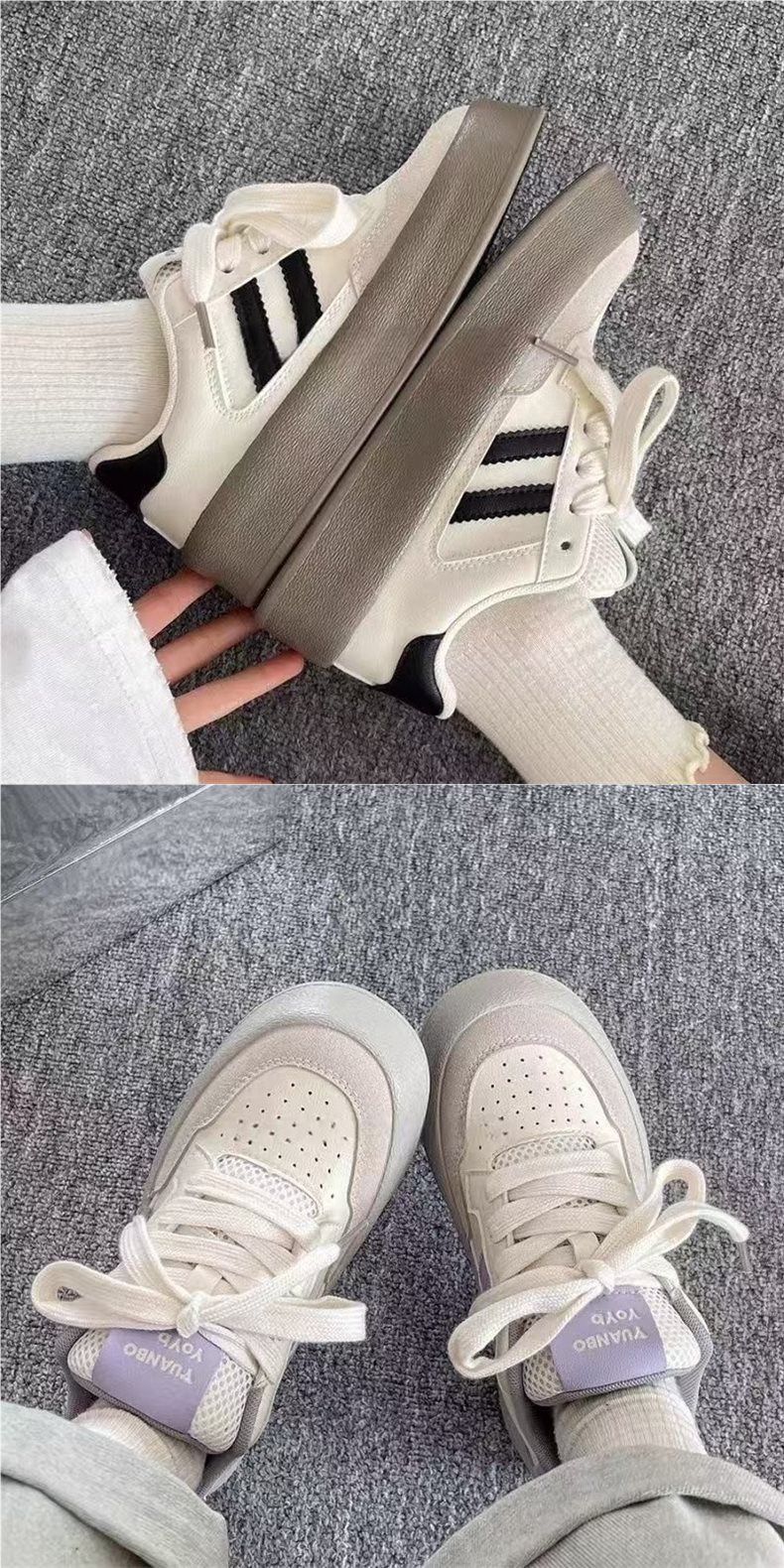 2025 Spring/Summer New Model Student Lightweight Non-Slip Versatile Sneakers Campus Style High-Value German Training_voghion.com