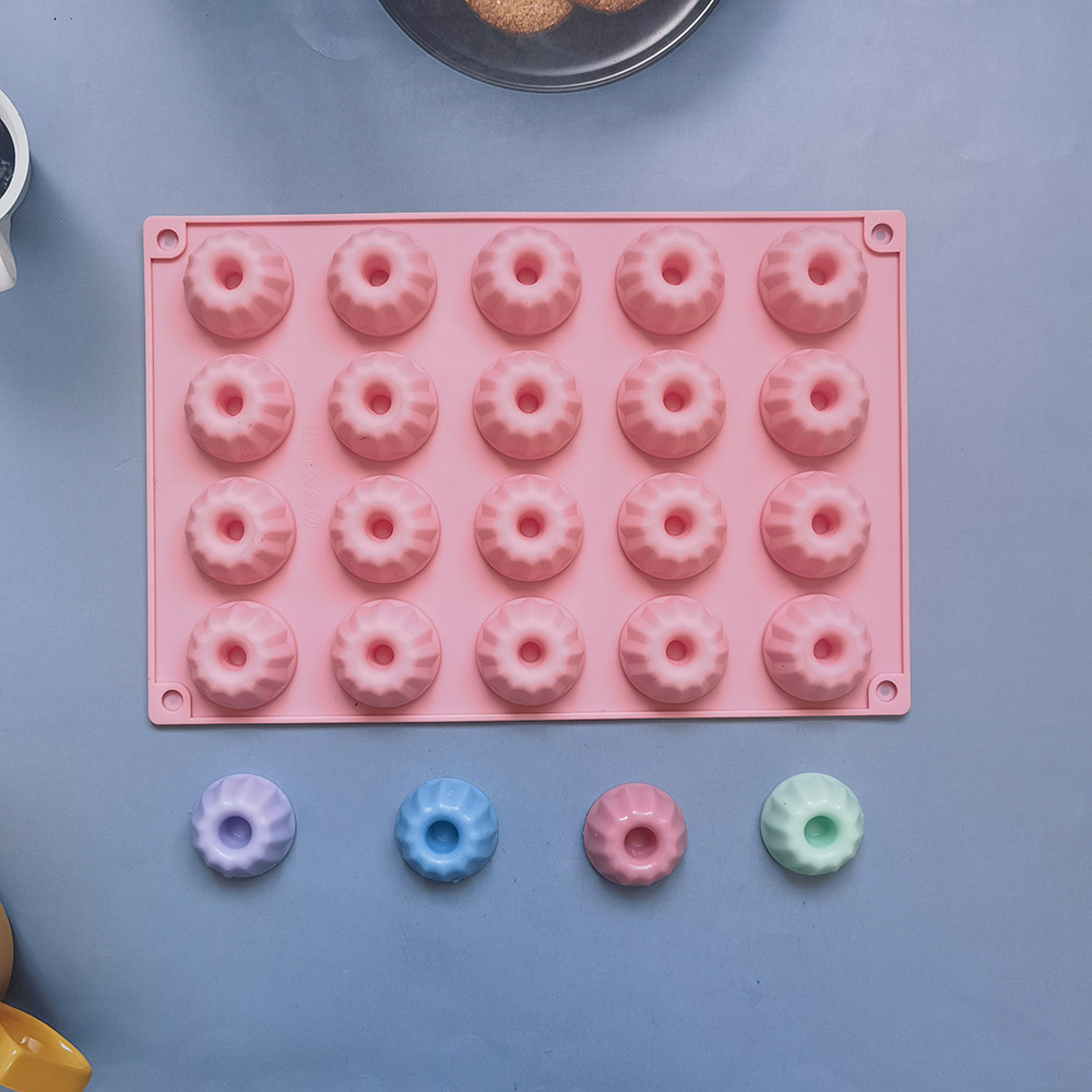 20 Lian Savarin 532 molde de silicona galleta helado pudín molde de postre jabón utensilios