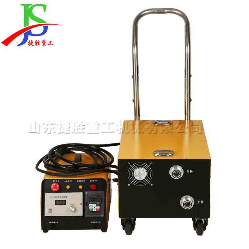 双轴管道清洗机 软头可拆卸管道清理机 空调管内壁清洗抛光设备