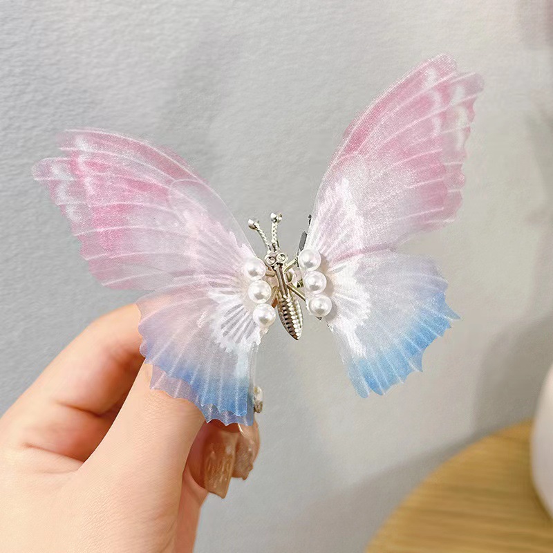 Sweet Butterfly Metal Hair Clip display picture 4
