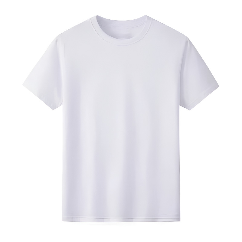 Women's Slim Fit Basic Cotton T-shirt Round Neck Short Sleeve Top_voghion.com