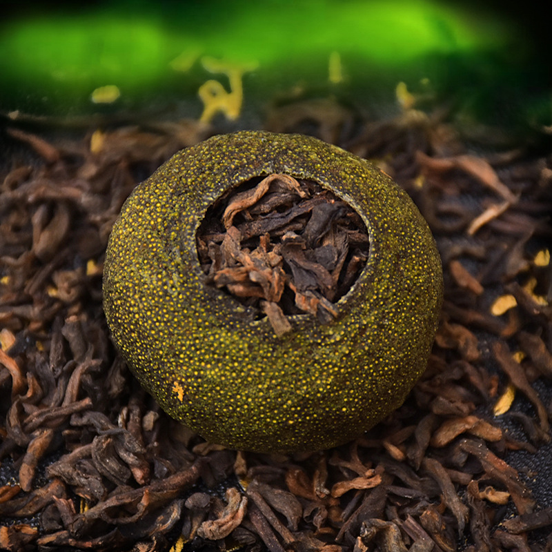 【28顆禮盒裝】新會小青柑普洱茶陳皮茶葉柑普茶小青桔茶250g盒裝