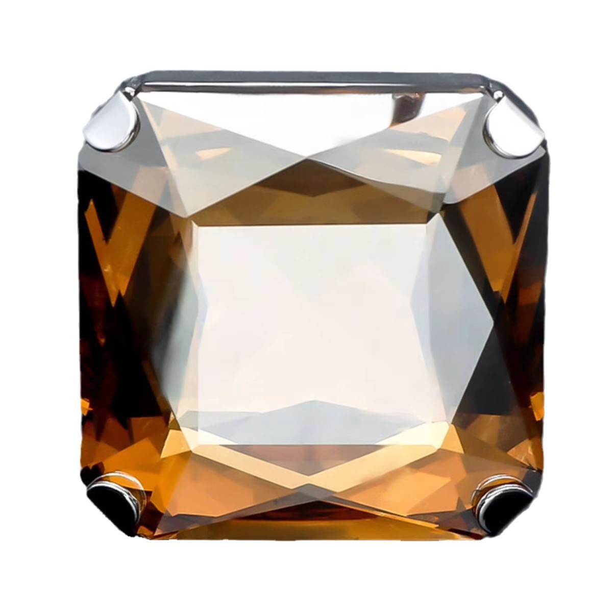 hot selling sugar cube rings, colorful square rings, personality exaggerated atmosphere, square ring design sense jewelry for women_voghion.com