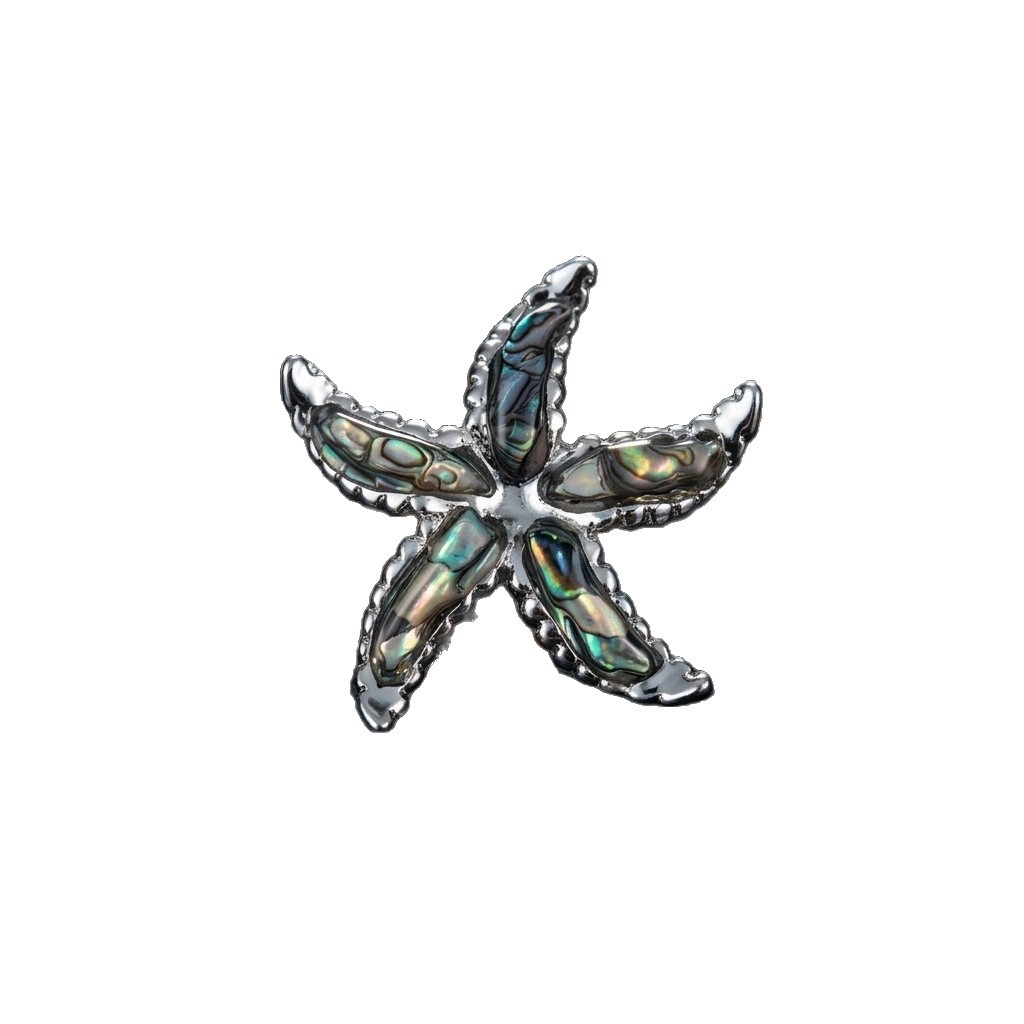 Vintage zeester broche voor dames luxe speld voor kleding_voghion.com
