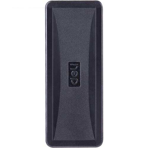 Deli 7834 whiteboard eraser blackboard eraser magnetic adsorbable glass plate plastic magnetic velvet cloth eraser office supplies