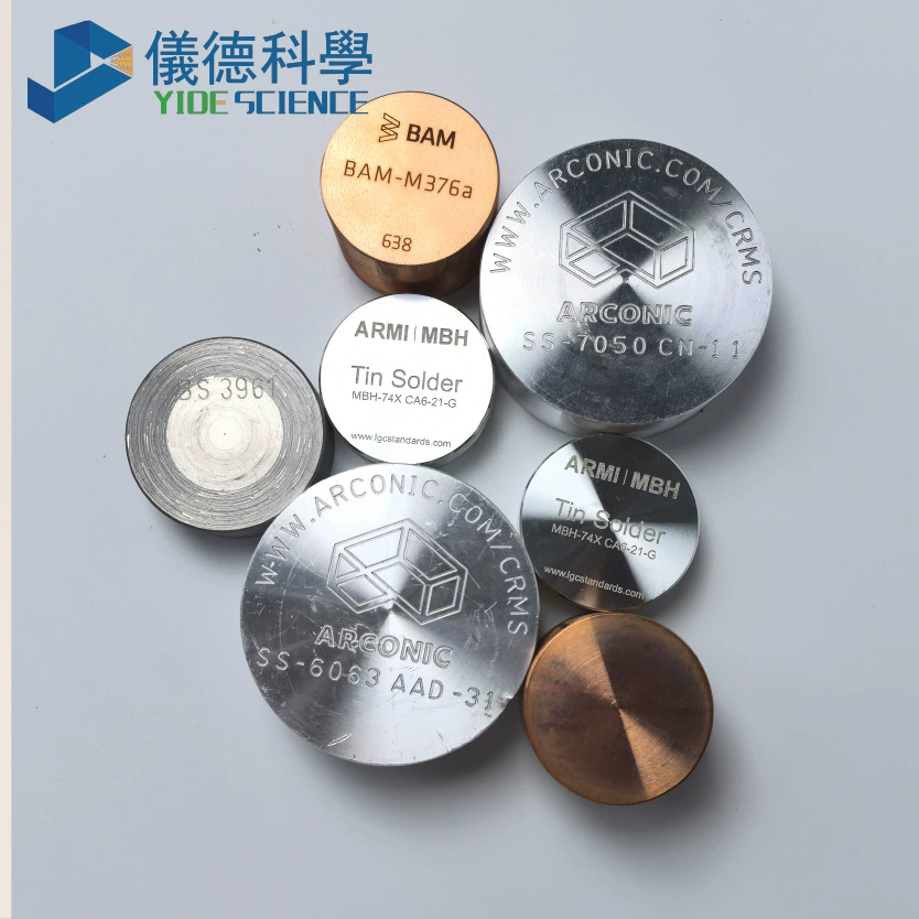 Спектр-маркер MBA США Калибровка точность Спектрометр с прямым чтением Ручной анализатор Специальный контроемый образец