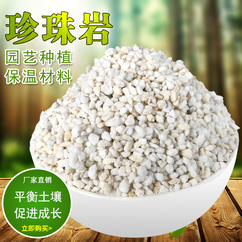Factory wholesale dropshipping perlite for succulent planting, rigid expanded growing medium—dust-free, ideal for orchid potting mixes and large-grain flower cultivation.