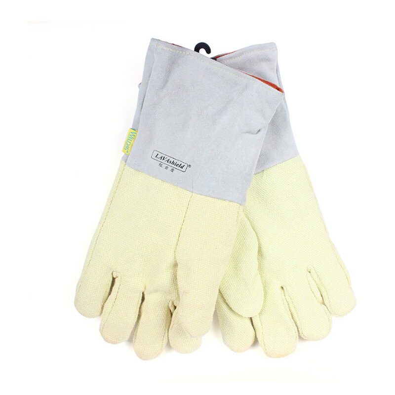 威特仕10-4911耐高温手套加厚耐磨芳纶电焊工炼钢矿业实验室烧焊