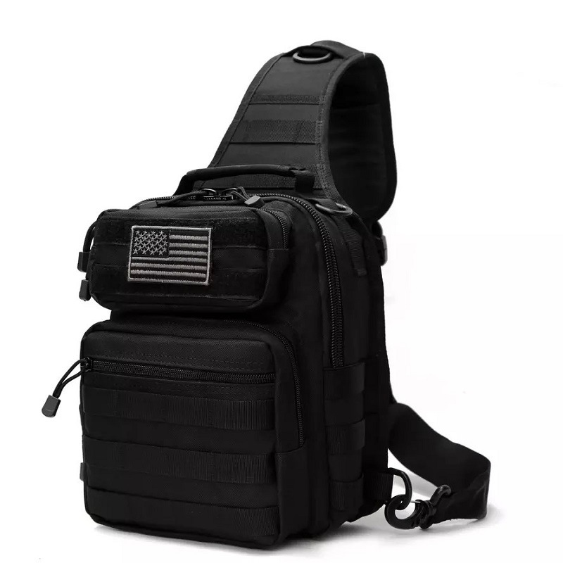 Amazon Outdoor Cycling Multifunctional Chest Bag Single Shoulder Crossbody Outdoor Large Chest Bag