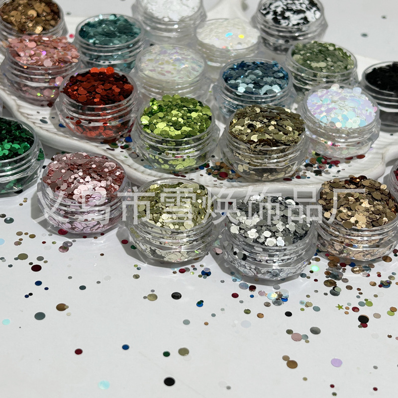 Floral Sequins Ins Small Round Pieces Retro Mixed Size Round Polka Dot Patchwork Flower Nail Art Decorations DIY Materials Floral Sequins Ins Small Round Pieces Retro Mixed Size Round Polka Dot Patchwork Flower Nail Art Decorations DIY Materials