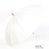 Korean 16 bone wood handle Small fresh umbrella ladies solid color long handle clear umbrella printing advertising logo posted on behalf of