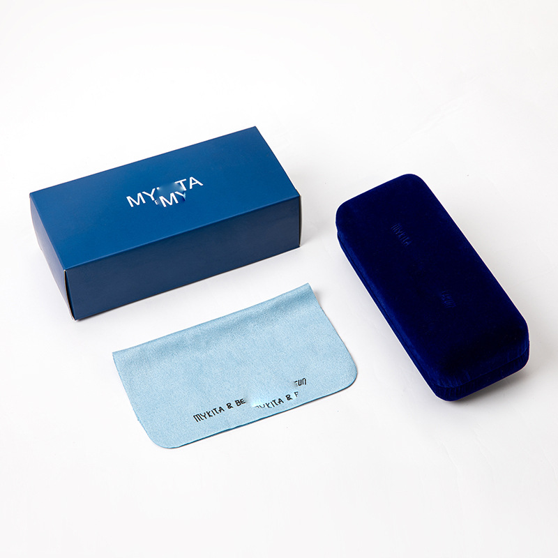 Inventario al por mayor nueva caja de gafas de alta calidad, caja de gafas de sol de alta gama, caja de gafas de sol, caja de paquete completa