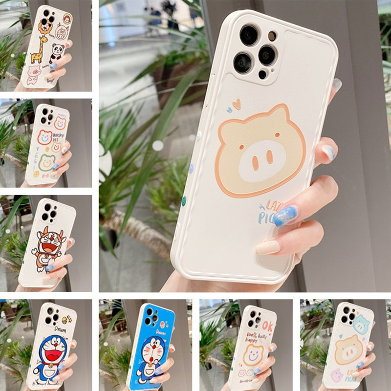 側面可拆卸彩色笑臉iPhone12pro手機殼適用蘋果11軟imd矽膠se新xr