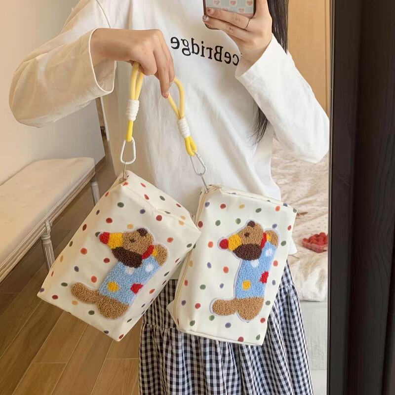 Cosmetic Bag Large Capacity Storage Cosmetic Bag Women's Portable New Skin Care Product Storage Travel Toiletry Bag Storage Bag