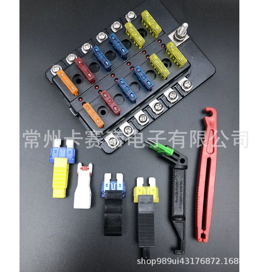 Автомобильный зажим для предохранителей Средний Малый Размер сменный инструмент автомобильный предохранитель экстрактор Универсальный