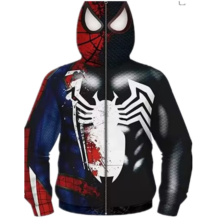 2022 Cross-borDer New Japanese Anime Ninja 3D Digital Printing KiDsren's Role-playing MaskeD Long-sleeveD KiDsren's Sweatshirt