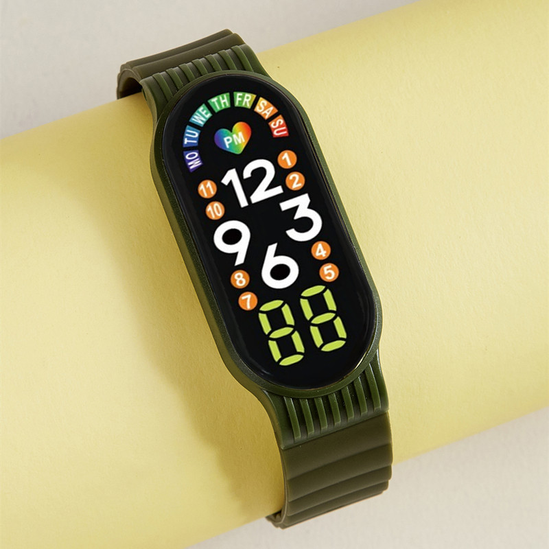 2023 nuevo reloj electrónico LED M7 reloj para niños impermeable semana pareja juvenil regalo luminoso reloj LED