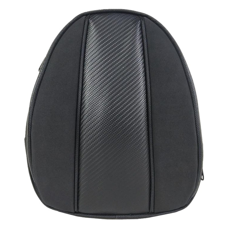 Motocicleta trasera tronco motocicleta asiento trasero bolsa de cola bolsa de vehículo todoterreno bolsa trasera puede contener medio casco bolsa