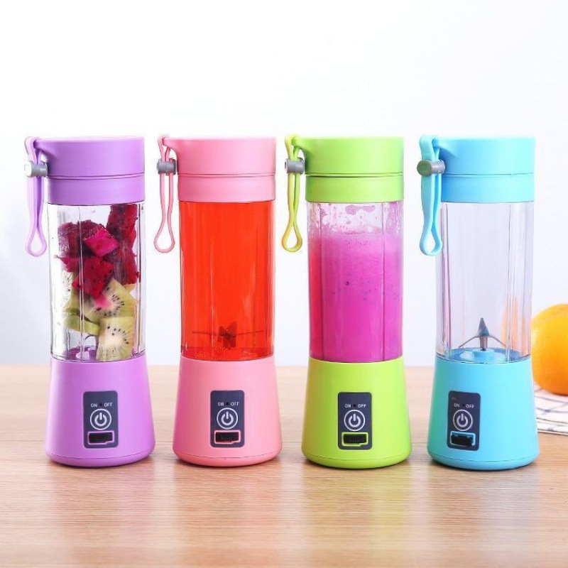 Exprimidor de jugo multifuncional transfronterizo USB de carga pequeña taza de jugo portátil mini máquina de jugo eléctrica doméstica