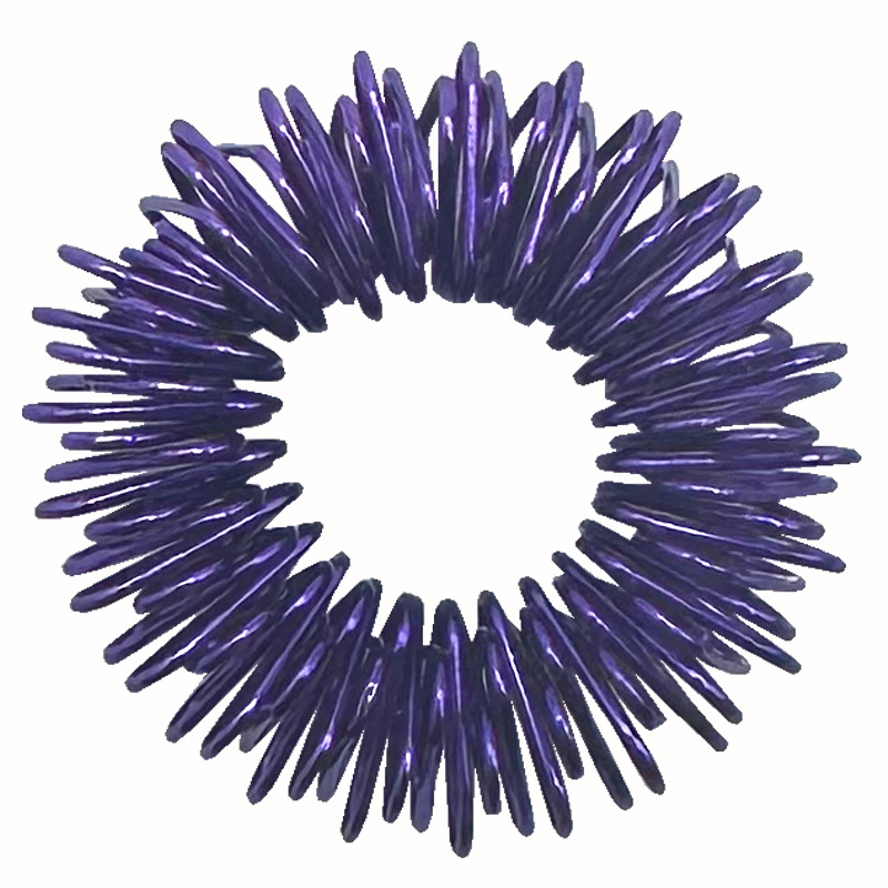 Mini anillo de masaje de dedo de descompresión de resorte anillo de masaje dedo masajeador multicolor mini anillo de resorte anillo de masaje juego de descompresión