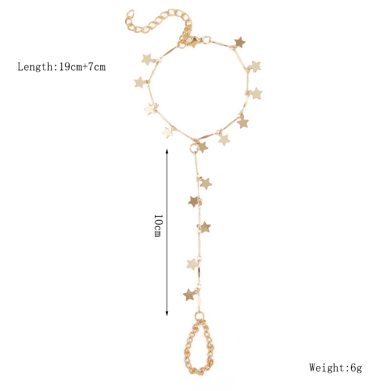 1 Piece Simple Style Star Alloy Plating Womenu0027S Bracelets