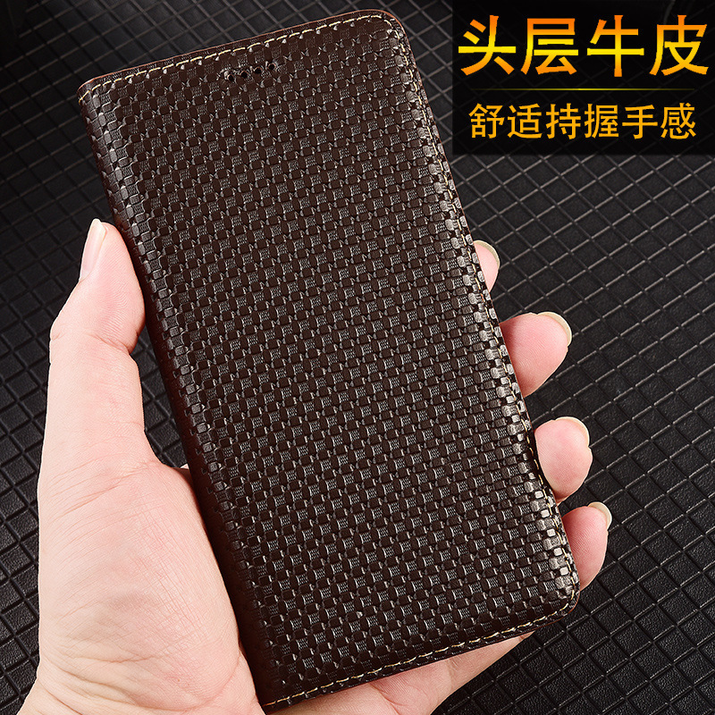 Suitable for Apple 17E Mobile Phone Case, iPhone 16, 15, Genuine Leather, 13 Flip Cover, 12 Mini, 8 Protective Case, Apple Air