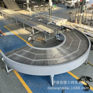 不锈钢网带输送机厂家 304工业螺旋烘干输送机械设备