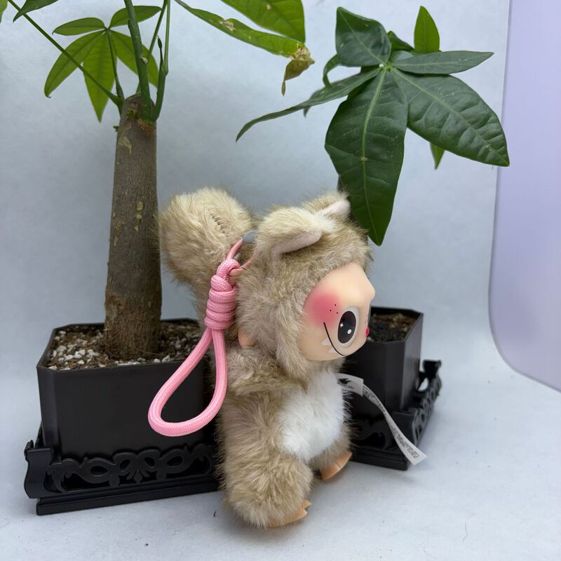 新品拉布布【松鼠】高品质毛绒玩具系列labubu盲盒潮玩摆件挂件毛|undefined