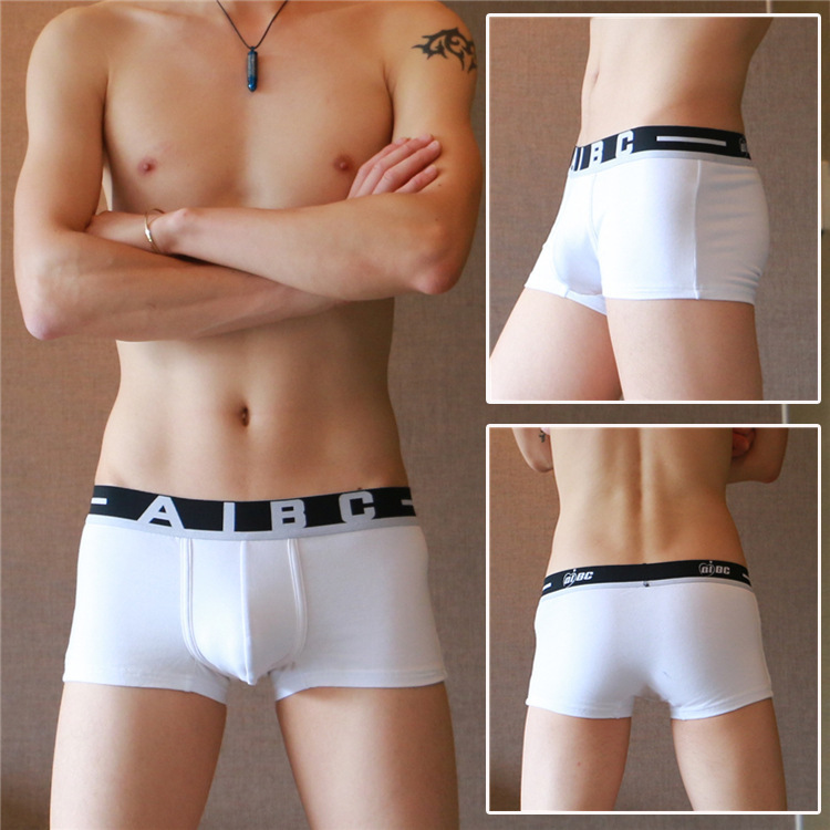 Men's Knitted Boxer Briefs, Fashionable and Charming, Comfortable, Breathable, Moisture-Wicking, Soft and Delicate Texture Underwear