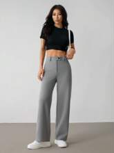 I 75031 High waist commuter pants ����ͨ��Ů��