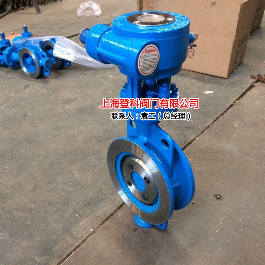 D371H-25C DN250 蜗轮蜗杆铸钢对夹式手动蝶阀 三偏心WCB蝶阀