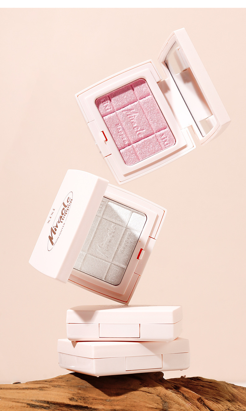 xixi Light and Shadow Miracle High Gloss Powder Plate Pearlescent Sparkling Sparkling Diamond Facial Brightening Three-dimensional Nose Shadow High Gloss Powder undefined