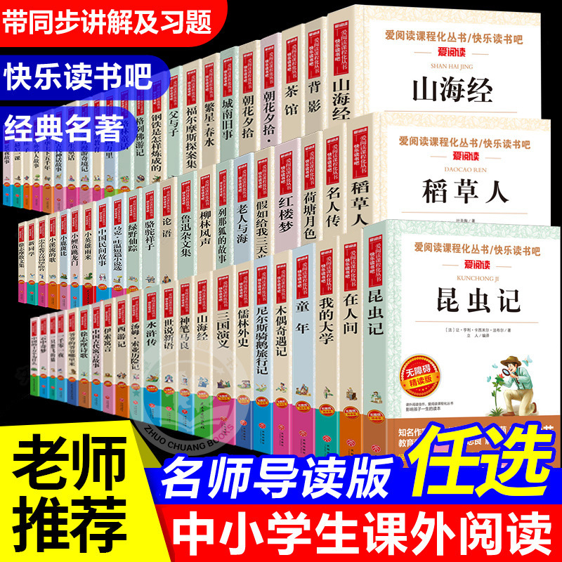 三四五六年级读书吧稻草人安徒生小英雄雨来童年爱的教育