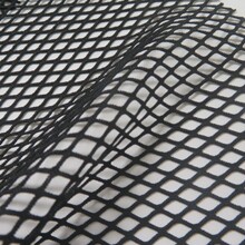 大菱形弹力网布 大孔四面弹网眼布 服装弹力贴身透气网布