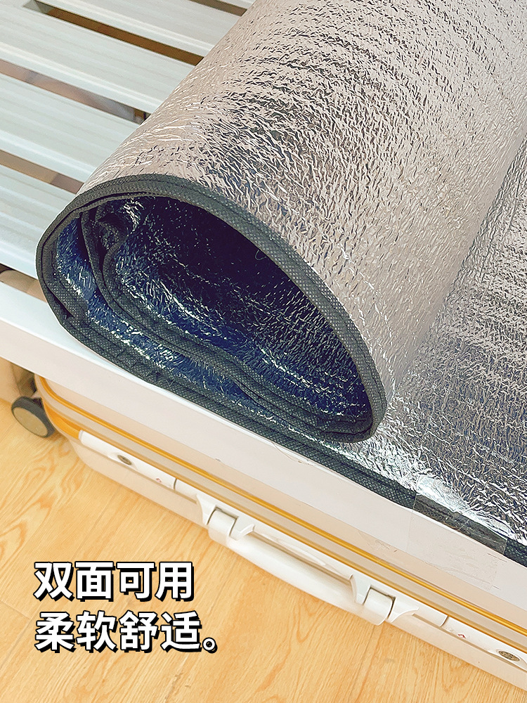 Anti-slip and moisture-proof dorm bed mat, bunk bed tatami mattress protector, waterproof bedding pad for home use, foldable single student mattress