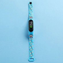 潮牌个性米4印花LED防水电子手表卡通学生可爱炫酷触摸手表女表