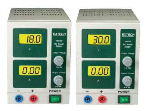 Extech 382202 цифровой одноходовой источник питания постоянного тока 18V и 3AExtech 382200