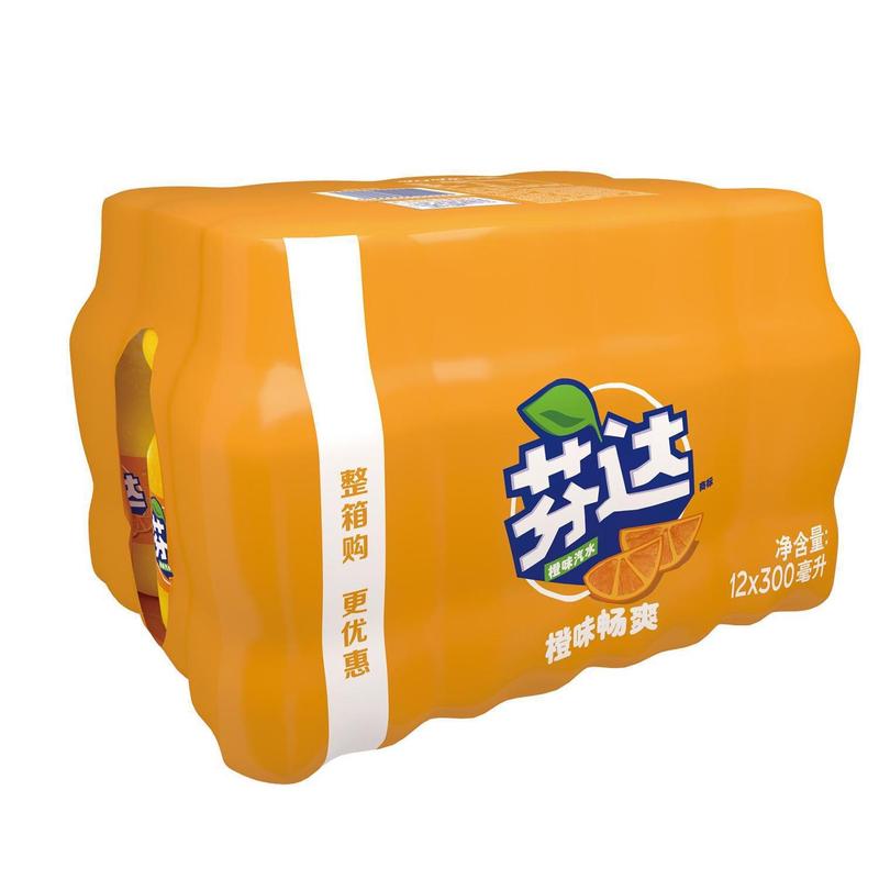 可口可乐正品整箱300mlx6瓶无糖可乐小瓶装迷你芬达饮料橙味经典|undefined