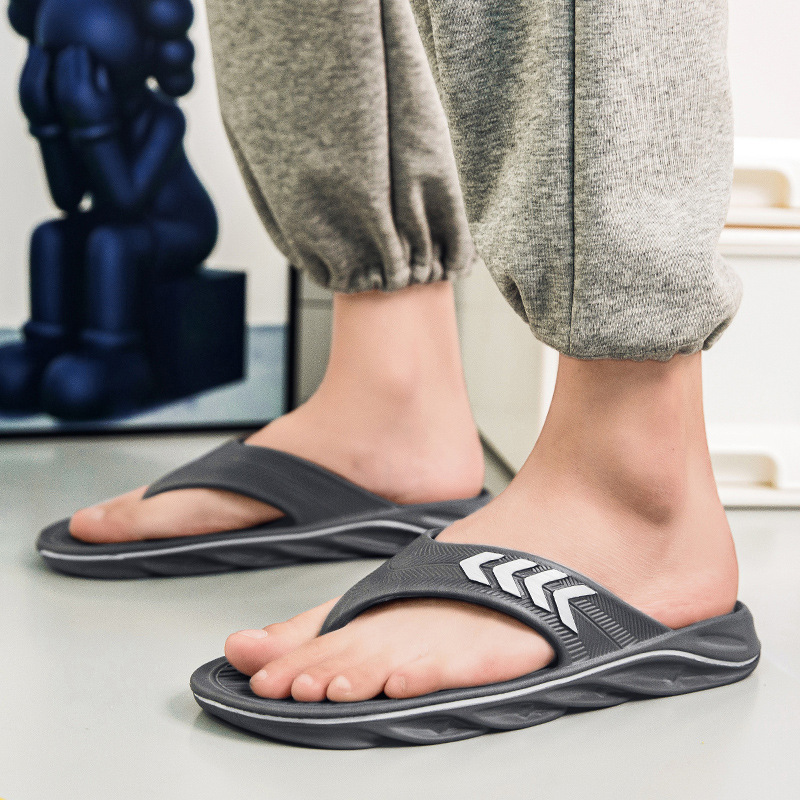 人字拖男款踩屎感EVA居家外貿男拖高級感拖鞋夾腳沙灘鞋slippers