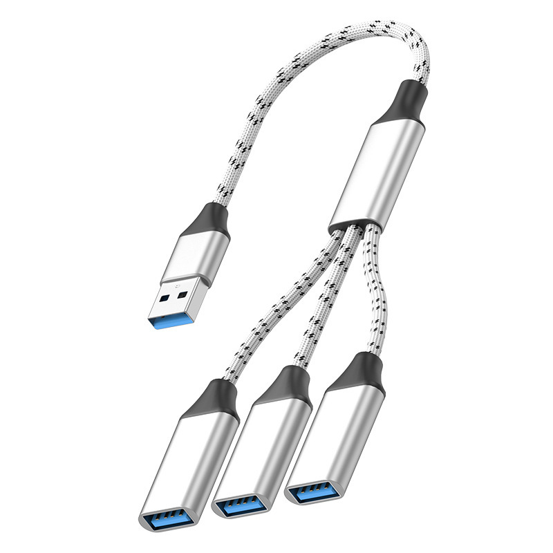 typec otg アダプタケーブル usb ハブマウスキーボード U ディスク 1 対 3 ハブラップトップ拡張ドック|undefined