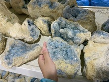 天青石 天然礦物晶體礦石標本原石寶石奇石擺件觀賞石