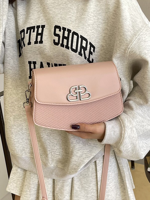 Bolso de diseño de nicho para mujer verano 2025 nueva moda retro bandolera bolso cuadrado pequeño de color de contraste de alta calidad