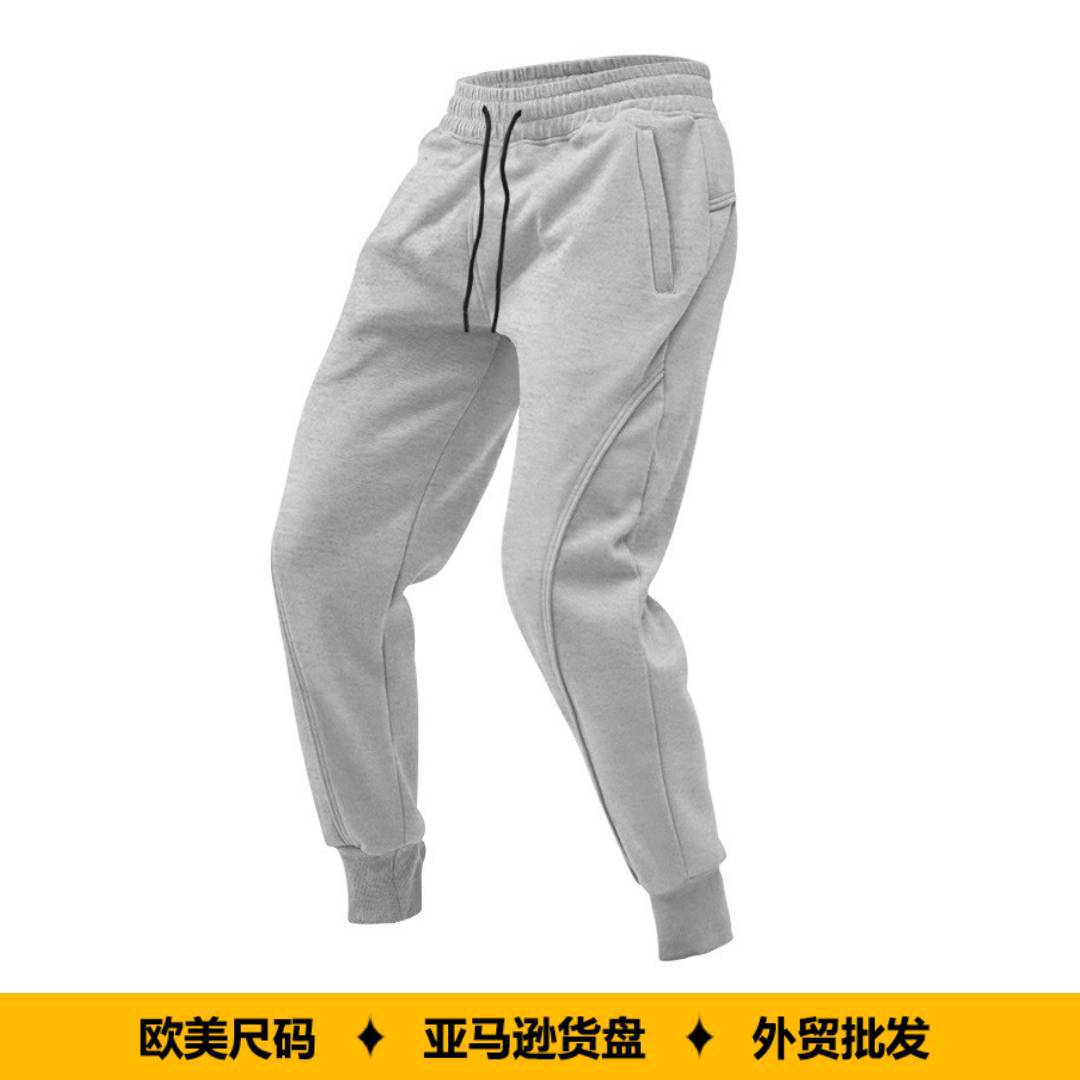 New Cross-Border Amazon Men's Pants European Size Jogger Pants American Style Versatile Loose Casual Pants Sports Pants Long Pants
